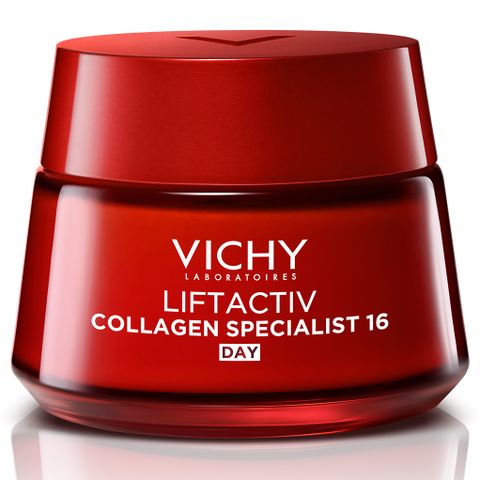 Kem dưỡng ngày Vichy cải thiện lão hoá Vichy Liftactiv Collagen Specialist Day 50ml (Tặng gel rửa mặt 50ml LPS)