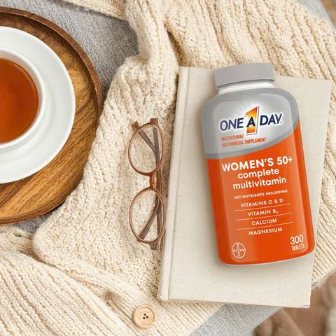 Vitamin Tổng Hợp One A Day Woman 50+ 300 Viên - Hỗ Trợ Sức Khỏe Phụ Nữ Trên 50, Bổ Sung 30 Loại Vi Khoáng Chất, USA
