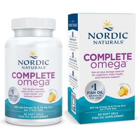 Dầu Cá Nordic Naturals Complete Omega 1360mg – Bổ Não, Tim Mạch, Đẹp Da