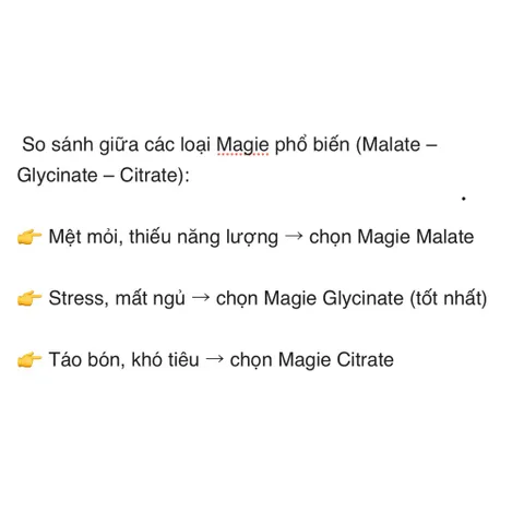Viên uống bổ sung Magnesium (Magie) Malate 95mg_CAP NOW Mỹ – Tăng Năng Lượng, Giảm Mệt Mỏi, Chuột Rút