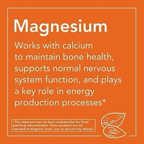 Viên uống NOW Magnesium (magie) Citrate – Hỗ trợ thần kinh, cơ bắp & giấc ngủ