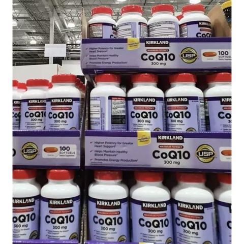 (Chính hãng) Viên uống CoQ10 300mg Kirkland 💯 viên