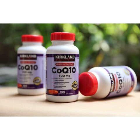 (Chính hãng) Viên uống CoQ10 300mg Kirkland 💯 viên