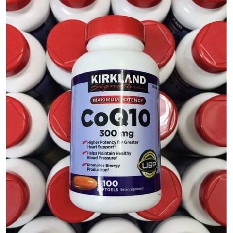 (Chính hãng) Viên uống CoQ10 300mg Kirkland 💯 viên
