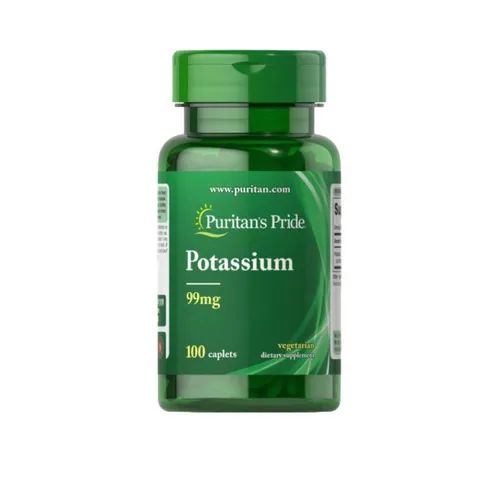 Viên uống bổ sung Kali Potassium citrate 99mg Puritans pride