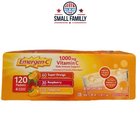 Thực phẩm bảo vệ sức khỏe EMERGEN-C 1000mg vitamin C