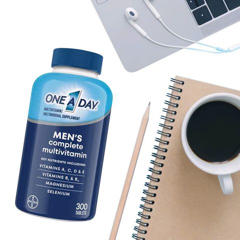Viên uống vitamin tổng hợp One A Day Men's 300 viên - Bổ sung sức khỏe, tăng cường sinh lực cho nam giới dưới 50 tuổi