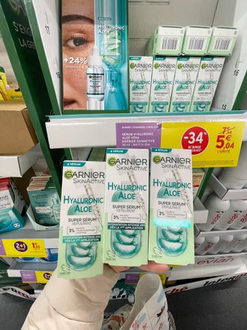 Serum Hyalu HA Aloe Garnier 30ml Chính Hãng