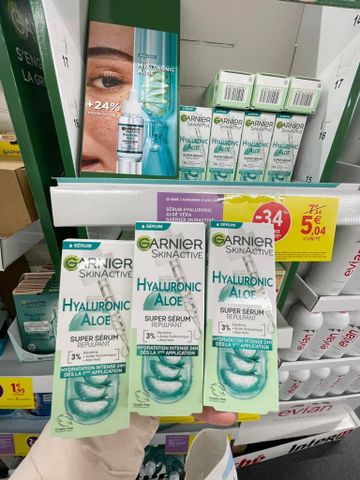 Serum Hyalu HA Aloe Garnier 30ml Chính Hãng