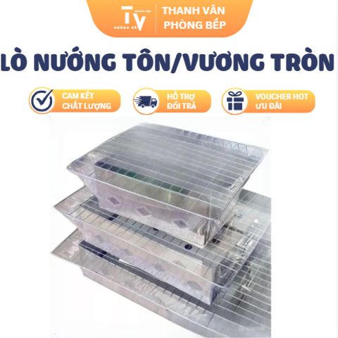 Lò Nướng Tôn Vuông Và Tròn (TV1502)