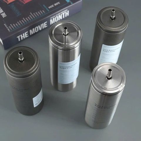 Ly Giữ Nhiệt Inox Nắp Vặn Kèm Ống Hút 600ml
