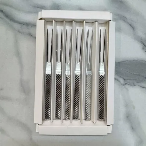 SET 6 DĨA HOA QUẢ INOX 18/10 GUME