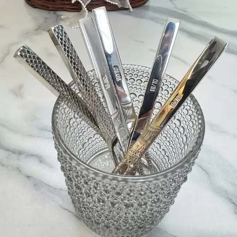 SET 6 DĨA HOA QUẢ INOX 18/10 GUME