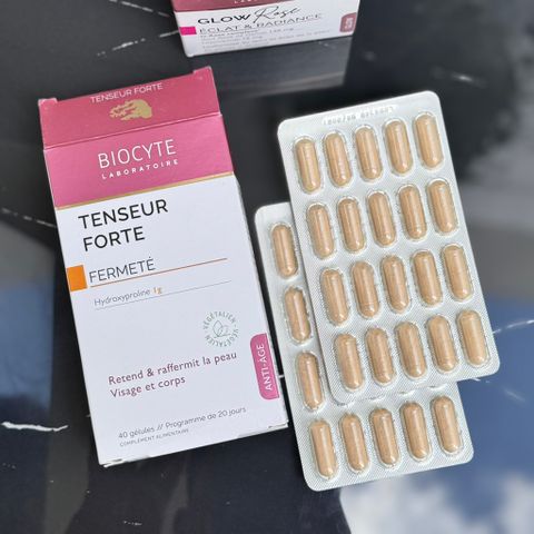 Viên Uống Nâng Cơ ,Săn Chắc Da Biocyte Tenseur Forte 40 Viên – Căng Mịn, Trẻ Hóa Làn Da
