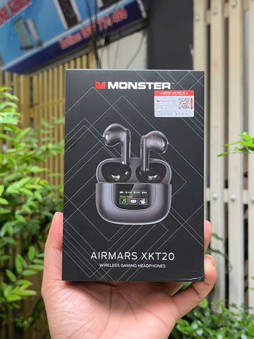 Tai nghe không dây Monster, Thương hiệu Mỹ, Thiết kế hiện đại, Chất âm mạnh mẽ, Độ trễ thấp, Pin bền