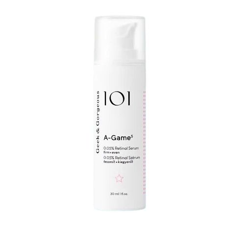 (Châu Âu) Serum  0.05% Tinh Chất Hỗ Trợ Trẻ Hóa, Cải Thiện Độ Đàn Hồi Da Geek & Gorgeous A-Game 5