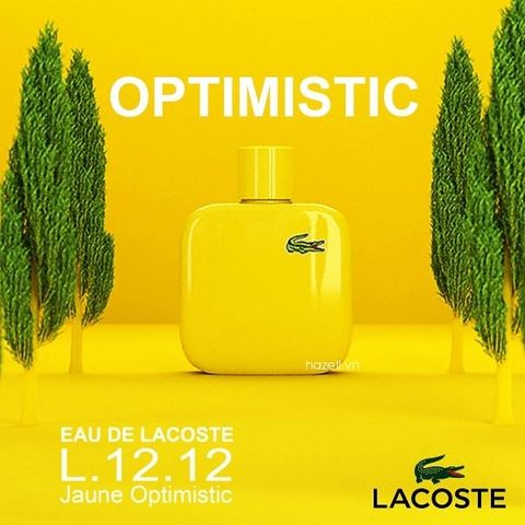 (Chiết 10ml) Nước Hoa Nam Lacoste L.12.12 Jaune Optimistic EDT Chính Hãng