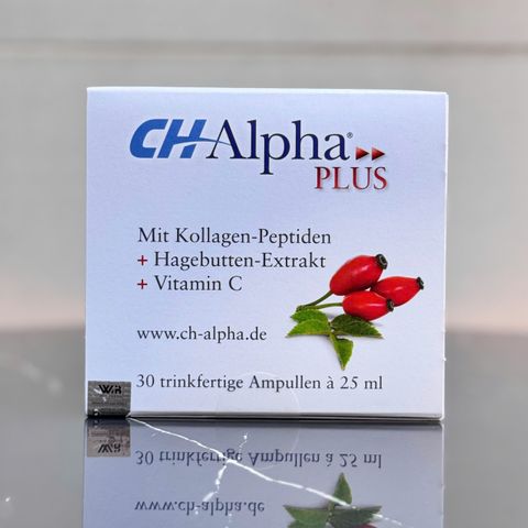 CH Alpha Plus 30 Ống Collagen Peptides Vitamin C Rosehip Hỗ Trợ Bổ Sung Dưỡng Chất Cho Sụn Khớp