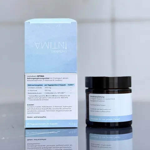 Viên Uống Lợi Khuẩn Phụ Khoa Lactobact Intima Đức Hộp 30 Viên - Hỗ Trợ Cân Bằng pH Hệ Vi Sinh Nữ