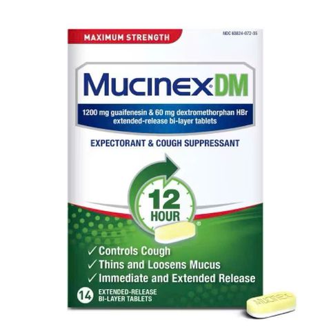 Vên uống giảm ho,long đờm ,Mucinex DM Maximum Strength 14 viên Hỗ trợ giảm nhanh ho và long đờm. 658349