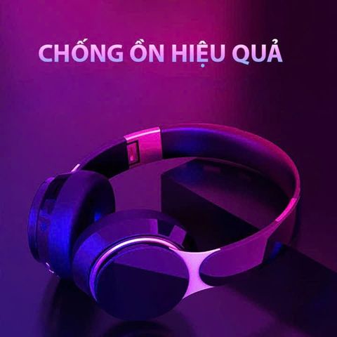 Tai Nghe Chụp Tai Bluetooth T14 Không Dây - Có Mic - Bass Cực Căng - Chống Ồn Cho Điện Thoại, Laptop, Máy Tính