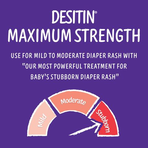 Kem chống hăm tã cho bé Desitin Maximum Strength Paste 136g - Hàng USA