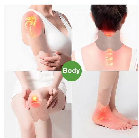 Combo 5 Hộp (hộp 12 Miếng) Dán Ngải Cứu Vai Gáy Giảm Đau Cổ Vai Gáy, Thải Độc