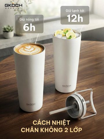 CỐC GIỮ NHIỆT GKÖCH 600ML