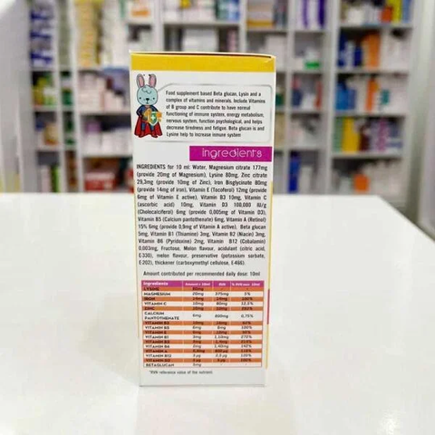 Vitamin tổng hợp Mas Multiglucan tăng cường sức đề kháng cho cơ thể
