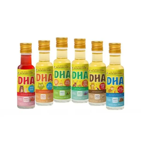 Dầu ăn cho bé thương hiệu DHA 100ml (nhiều loại)