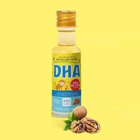 Dầu ăn cho bé thương hiệu DHA 100ml (nhiều loại)
