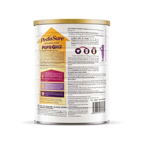 Sữa Pediasure BA cho bé 1,6kg ÍT NGỌT (1-10 tuổi)