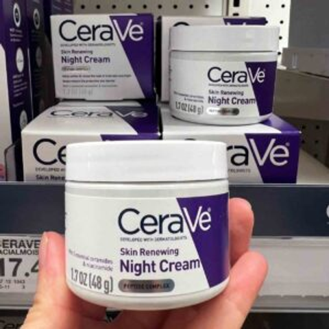 Kem dưỡng ẩm ban đêm Cerave Skin Renewing Night Cream 48g