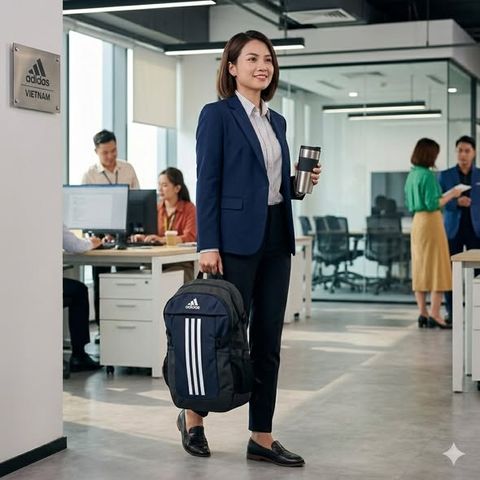 Balo Adidas Power VI IK4352 48x30x19cm Xanh Đậm Đa Năng