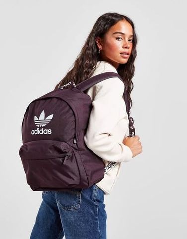 Balo Adidas Adicolor HK2622 44x30x13cm 25L Shadow Maroon Cá Tính