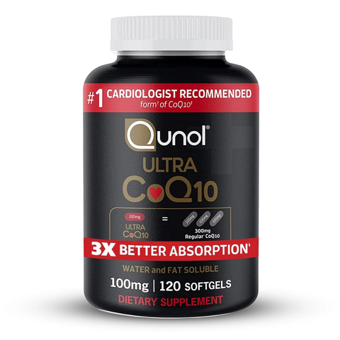 VIÊN UỐNG BỔ SUNG COQ10 GẤP 3 LẦN QUNOL ULTRA COQ10 100MG - 3X BETTER ABSORPTION, 120 VIEN