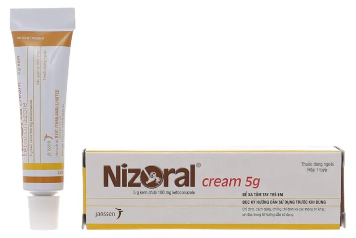 Kem Nizoral Cream 5g nấm ngứa ngoài da, viêm da tiết bã