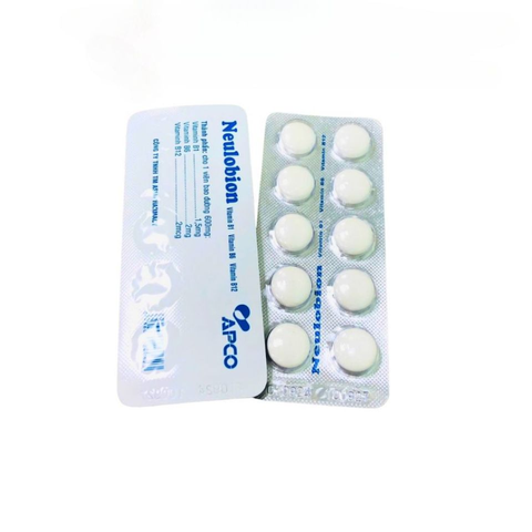 Viên Uống Neulobion APCO Bổ Sung Vitamin B1, B6, B12