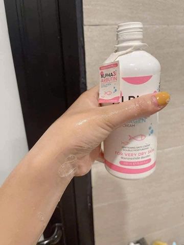 Sữa Tắm Trắng Da Alpha Arbutin 3+ Plus 350ML Dưỡng Trắng( ko vòi) - hàng chuẩn nội địa Thái Lan