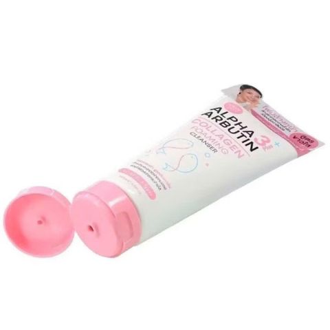 [CHÍNH HÃNG] Sữa rửa mặt trắng Da Alpha Arbutin Lollagen Foaming Cleanser Thái Lan 100ml