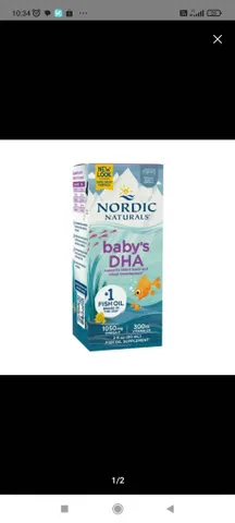 Baby Dha Nordic, Naturals MY HO TRO DHA cho bé 