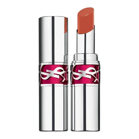 (Cao cấp)Son Dưỡng Yves Saint Laurent YSL Rouge Volupte Candy Glaze Double Care 07 Beige Bliss Màu Đỏ Đất  Chính hãng