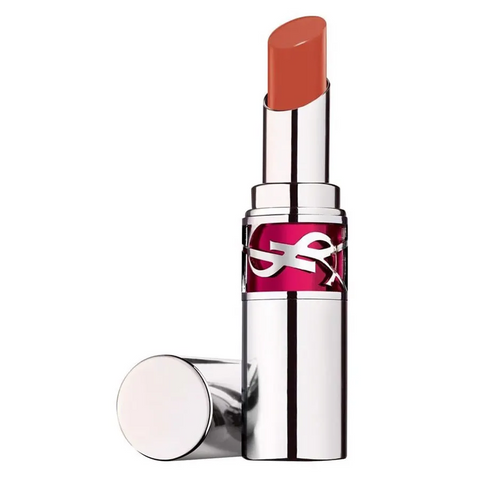 (Cao cấp)Son Dưỡng Yves Saint Laurent YSL Rouge Volupte Candy Glaze Double Care 07 Beige Bliss Màu Đỏ Đất  Chính hãng