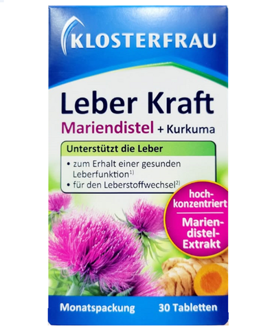 Viên Uống Bổ Gan Leber Kraft + Nghệ 30 Viên