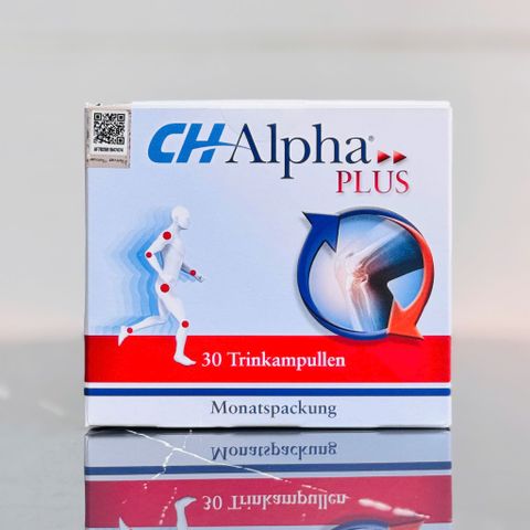 CH-Alpha Plus 30 Ống Uống 25ml Collagen Peptides Vitamin C Rosehip Hỗ Trợ Bổ Sung Dưỡng Chất