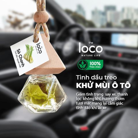 Tinh Dầu Treo Xe Ô Tô, Giảm Say Xe Giúp Tỉnh Táo Tập Trung, Tinh Dầu Nguyên Chất