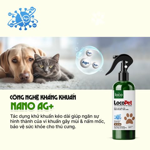 Xịt khử mùi nước tiểu chó mèo, khử mùi nước tiểu siêu tốc, ngăn vi khuẩn gây hại, an toàn cho thú cưng vật nuôi
