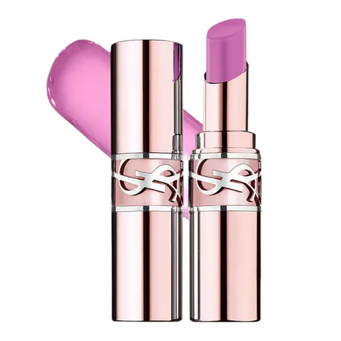 (Cao cấp)Son Dưỡng Yves Saint Laurent YSL Loveshine Candy Glow 10B Lavender Blaze Màu Hồng Tím Chính hãng