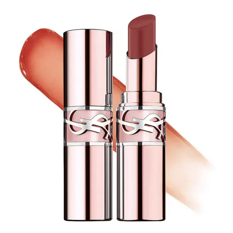 (Cao cấp) Son Dưỡng YSL Yves Saint Laurent Candy Glow Tinted Butter Balm 6B Brown Nude Màu Nâu Nude  Chính hãng