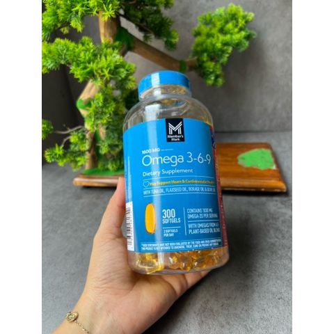 Viên uống omega 369 Mỹ - Member’s Mark 300 viên